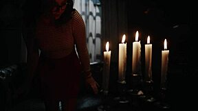 i got mesmerized by a sexy blonde vampire in an old gothic manor