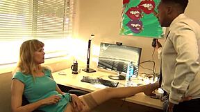 jamie foster sucks and fucks her black employees bbc