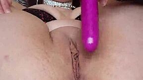 Hidden candid of chubby sandra masturbating her fat ass with new princess butt plug toys