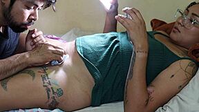 tattooing rich pussy and paying with internal creampie!