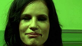 dominated girl gets creampied in bondage 😈