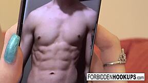 Why does the hot teen babe fuck her lucky step-brother?