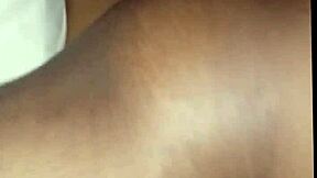 Amateur teen african girl swallows fingers in wet pussy fingering and homemade fucking