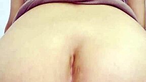 curvy latina girlfriend bounces ass in close-up sex