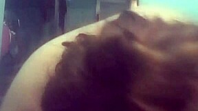 does this little cowgirl feel pleasure in every tit suck?