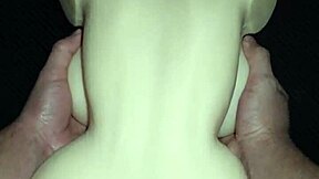 Sally gets creampied in doggystyle position