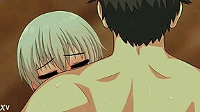 uzaki hana steamy beach day fun with friends