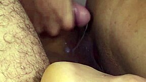 Watch Mariangel Belle get a messy creampie on her pussy in missionary!