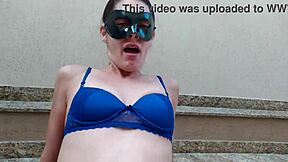 my boss's wife rides my big cock moaning outdoors