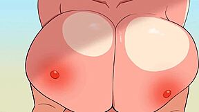 uzaki hana steamy beach day fun with friends