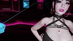 Let's Play Cherry Vs Amy With Big Tits Vr