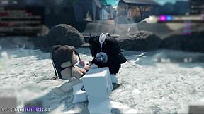 Whoa! Outdoor hot spring session with an Asian baddie! Sex with follower 9 is insane!