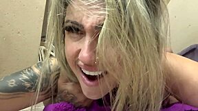 Wet Pussy Pulsing Cock in Alley