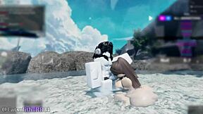 Whoa! Outdoor hot spring session with an Asian baddie! Sex with follower 9 is insane!