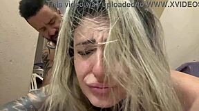 Wet Pussy Pulsing Cock in Alley