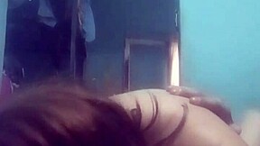 does this little cowgirl feel pleasure in every tit suck?