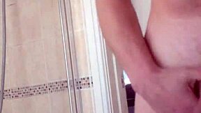 intriguing scene with big balls and nice cock