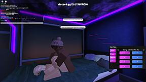 Is this the blonde whore in Roblox porn?