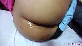 Intense anal creampie with best friend and monster cock