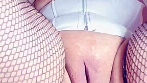 Cheating Wife Masturbates for Boss's Pleasure