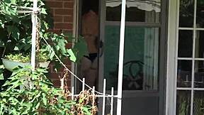 Branquinha deliciosa gets assfucked in lingerie