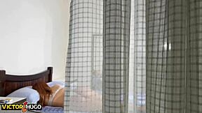 Married Woman Sucks Tattooed Bricklayer's Monster Cock