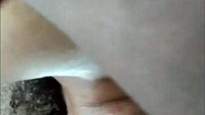 Intense sloppy action with ebony bbw miss mop mouth upsidedown.