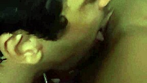 One licks brunette's pussy excitedly!