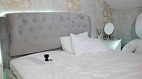 a student with big tits undresses on camera after studying 📸