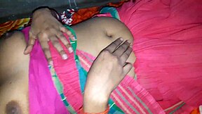 Susmita, the asian college coed, has fun with her friend in the classroom