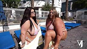 Monster titty twins veronica, jasmine, raven belle drain lucky guy dry