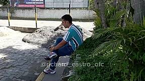 Latina Teen Caught Sucking Pornstar On Bus!