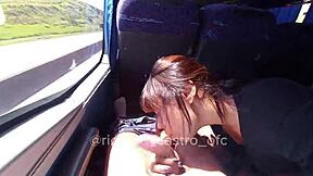 Latina Teen Caught Sucking Pornstar On Bus!