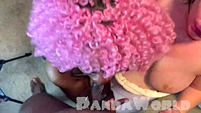 Can fat ebony handle double interracial anal side by side?