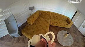 Busty Brunette Victoria Summers Gets Bent Over and Face Fucked by Burglar