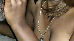 Paris Love 2019 Sucks Monster Cock Intensely. Ebony Teen Blows Big Black Dick Hard.