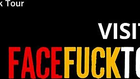 she deep throats my massive dick