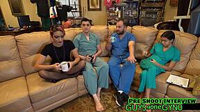 Canada's Dental Checkup: Behind the Scenes with Doctor and Latex Gloves