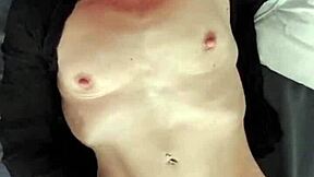 Hot Belgian Wife Fingers Her Ass And Sucks Dildo While Waiting For Husband!