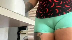 japonesa with giant pussy showing off her huge assets