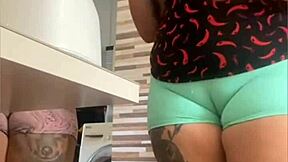 japonesa with giant pussy showing off her huge assets