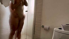 Two latinas say, 'let's shower together intimately'