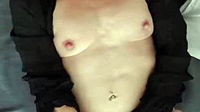 Hot Belgian Wife Fingers Her Ass And Sucks Dildo While Waiting For Husband!