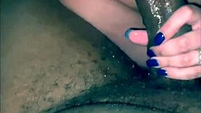 White girl slurps her favorite bbc