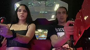 hot neighbor bets and rides big cock hard