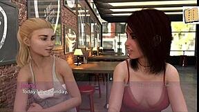 triangle 3 with big tits in hentai game