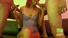 Wild trio HMH, her husband finishes 6 times in one video