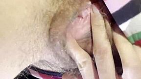 this is my first time cumming on camera with hairy wet pussy