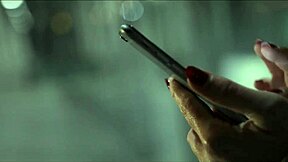 Wrestling with my naked stepmom in the bedroom goes too far with dirty talk and teasing!