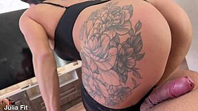 Cute beauty farts after dirty anal sex